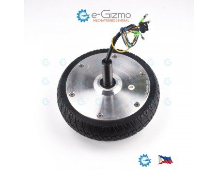 6.5-inch 350W BLDC Hub Motor 36V Solid Tires DIY Projects