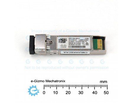 Cisco SFP-10G-SR-S Optical Transceiver Module 10GB 850nm MMF Cisco SFP-10G-SR-S Optical Transceiver Module 10GB 850nm MMF