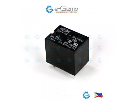 Song Chuan 12V 10A SPDT Relay UL CSA CQC Approved 801H-1C-S-12V Song Chuan 12V 10A SPDT Relay UL CSA CQC Approved 801H-1C-S-12V