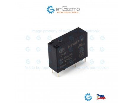 HF46F-G/12-H1 SPST 12V 7A Relay HF46F-G/12-H1 SPST 12V 7A Relay