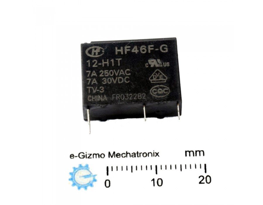 HF46F-G/12-H1T SPST 12V 5A Relay
