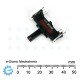 Panasonic Dual Slide Potentiometer 20KB 673 Open Frame Center Tap Panasonic Dual Slide Potentiometer 20KB 673 Open Frame Center Tap