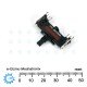 Panasonic Dual Slide Potentiometer 100KB x2 662 651 Open Frame Center Detent Panasonic Dual Slide Potentiometer 100KB x2 662 651 Open Frame Center Detent