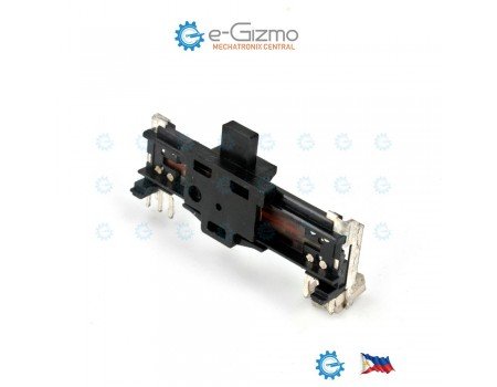 Panasonic Dual Slide Potentiometer 100KB x2 ON2 Open Frame Center Detent Panasonic Dual Slide Potentiometer 100KB x2 ON2 Open Frame Center Detent