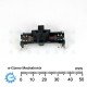 Panasonic Dual Slide Potentiometer 100KB x2 ON2 Open Frame Center Detent Panasonic Dual Slide Potentiometer 100KB x2 ON2 Open Frame Center Detent