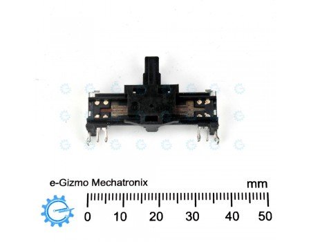 Panasonic Dual Slide Potentiometer 100KG x2 562 Open Frame Center Detent Panasonic Dual Slide Potentiometer 100KG x2 562 Open Frame Center Detent
