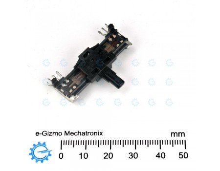 Panasonic Dual Slide Potentiometer 100KG x2 562 Open Frame Center Detent Panasonic Dual Slide Potentiometer 100KG x2 562 Open Frame Center Detent