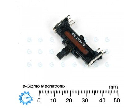 Panasonic Dual Slide Potentiometer 100KG x2 562 Open Frame Center Detent Panasonic Dual Slide Potentiometer 100KG x2 562 Open Frame Center Detent