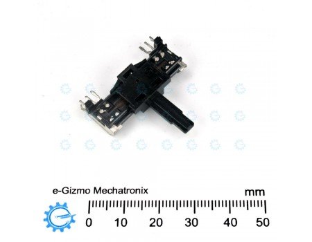 Panasonic Dual Slide Potentiometer 50KC x2 561 Open Frame Center Detent Panasonic Dual Slide Potentiometer 50KC x2 561 Open Frame Center Detent