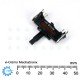 Panasonic Dual Slide Potentiometer 50KC x2 561 Open Frame Center Detent Panasonic Dual Slide Potentiometer 50KC x2 561 Open Frame Center Detent