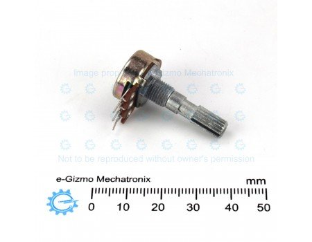 100KB d16mm Potentiometer 25mm Shaft