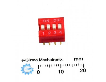 DIP Switch 4-Pole 8-Pins DIP Switch 4-Pole 8-Pins