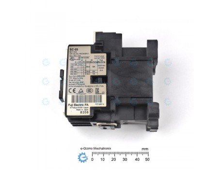 Fuji SC-03 Magnetic Contactor 2.2KW @ 240VAC 110VAC Coil 3-pole Fuji SC-03 Magnetic Contactor 2.2KW @ 240VAC 110VAC Coil 3-pole